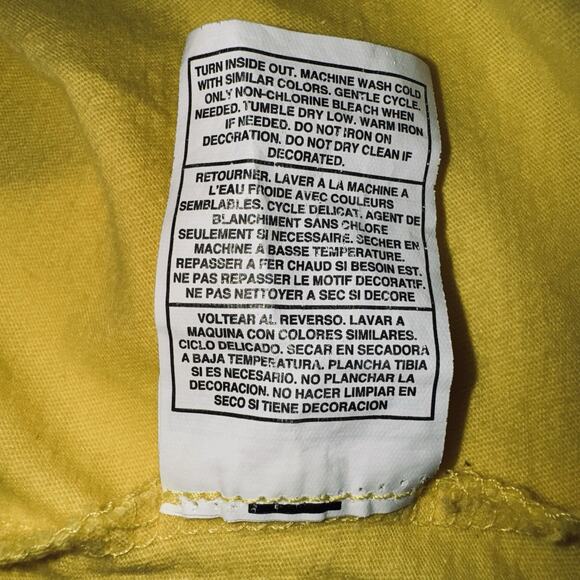 Camp David University Oregon Ducks Men’s 2XL Yellow Green Shirt Spelled Out - Picture 6 of 6